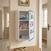 Metall Medizinschrank 50 x 30 cm abschließbar mit Glastür Produktbild-Vorschau 6