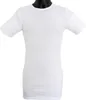 Herren extralanges kurzarm Shirt Rundhals weiß Produktbild-Vorschau