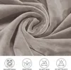 (Taupe) 5-Sitzer-Sofabezug aus Samt in L-Form Elastischer Produktbild-Vorschau 9