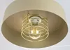 Luxolar Pendelleuchte Beige Gold E27 LED 60W - modern Produktbild-Vorschau 3
