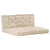 Pallet pads 2 pz. Cotone Beige Anteprima dell’immagine prodotto 8