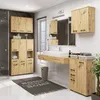 Badezimmer-Hängeschrank FIN Artisan Eiche 30 cm 1 Tür Produktbild-Vorschau 6