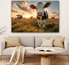 MuchoWow® - Leinwandbilder - Kuh - Wiese - Tierportrait - Produktbild-Vorschau 6
