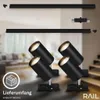 Briloner Rail Schienensystem, Starterset, 4x GU10 Spots, Produktbild-Vorschau 3