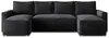 Masseno Ecksofa ASPRA LM mit Schlaffunktion U-Form, Sofa Produktbild-Vorschau 10