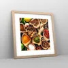 Gerahmtes Poster - Rahmen in heller Eiche - Küche Essen Produktbild-Vorschau 8