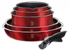 Set de casseroles en granit Berlingerhaus BH-1674 Burgundy Voir les images du produit 2