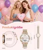 Elegante Smartwatch Damen mit Telefonfunktion 2026 Gold Produktbild-Vorschau 9