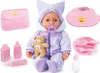 Lalka Piccolina Magic Eyes 46cm fioletowa Podgląd zdjęcia produktu 1