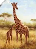 ARTland Poster Giraffe Größe: 30x40 cm Produktbild-Vorschau 1