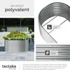 Carré potager FLORMMA 160 x 80 x 80 cm - argent Voir les images du produit 5