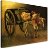Leinwandbild  Wagen und Ochse - V. van Gogh 90x60 Feeby Produktbild-Vorschau 1