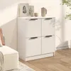 vidaXL Sideboard Weiß 60x30x70 cm Holzwerkstoff Produktbild-Vorschau 3