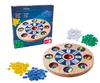 A product shot of a board game and its components, including the game board, cards, and tokens, arranged on a white background. Produktbild-Vorschau