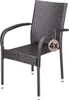 CASARIA® Gartenstühle 4er Set Stapelbar Wetterfest Produktbild-Vorschau 1