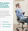Chaise de bureau Sweiko avec repose-pieds réglable,Grand Voir les images du produit 5