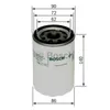 Bosch Ölfilter  0 451 103 347 Produktbild-Vorschau 1