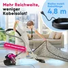 ProfiCare Staubsauger beutellos | Bodenstaubsauger 4,8m Produktbild-Vorschau 4