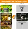 A comparison chart highlighting the features of 'Our' solar pathway lights against 'Others'. Produktbild-Vorschau