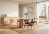 Sideboard >Kajsa< in Nachbildung Eiche, Holzwerkstoff Produktbild-Vorschau 3