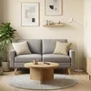 BEALIFE 2-Sitzer Sofa 157x72x85 cm mit Holzfüßen & Produktbild-Vorschau 2