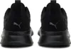 The back view of two black Puma sports shoes. Produktbild-Vorschau