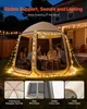 Screen House Tent, 3030 x 2650 x 2300 mm, 4-8 Person Pop Up Produktbild-Vorschau 5