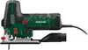 A side view of a green and black jigsaw. Produktbild-Vorschau