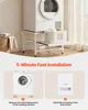 SucceBuy Support pour lave-linge, hauteur 410 mm, rehausse Voir les images du produit 5