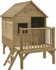 SOULET Spielhaus Winny Gartenhütte Holzhaus Kinderspielhaus Produktbild-Vorschau 1