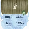 CampAir Paracord Seil aus reißfestem Nylon Produktbild-Vorschau 3
