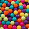 KiddyMoon 90x30cm/200 míčků ∅ 7cm Kulatý Suchý Bazén s Náhled obrázku produktu 2