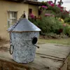 Großer Nistkasten für Vögel Vogelhaus aus Zink für Draußen Produktbild-Vorschau 8