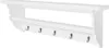 vidaXL Portemanteau MDF Blanc Style Baroque - Patères & Voir les images du produit 2