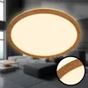 LED Deckenlampe Holz Deckenleuchte Wohnzimmer Indirektes Produktbild-Vorschau 4