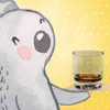 Mr. & Mrs. Panda Whiskyglas Murmeltier - Transparent - Produktbild-Vorschau 3