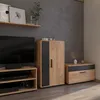 Komoda Vicco Berno Zlatý dub power/antracit 50.1 x 87.3 cm Náhled obrázku produktu 3