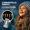 MONZANA® Eiszapfen Lichterkette Außen 40 LED Warmweiss Produktbild-Vorschau 5