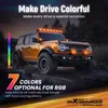LED pracovní světlo 160 W RGB DRL bílé/oranžové 3,5" pro Náhled obrázku produktu 4