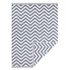 In- & Outdoor Wendeteppich Palma Blau Creme , Größe:160x230 Produktbild-Vorschau 3