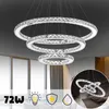 ACXIN Lustre à LED Suspension en cristal 72W Blanc froid Voir les images du produit 1