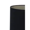 Light & Living - Lampenschirm oval Velours - Schwarz - Produktbild-Vorschau 6