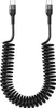 INF 1.5M USB Typ-C auf Typ-C Spiralkabel - 5A Produktbild-Vorschau 1