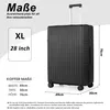Hartschalen-Trolley ABS Handgepäckkoffer Business-Koffer Produktbild-Vorschau 4