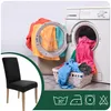 Stuhlhusse 1er Pack - Schwarz - Universal - Stretch - Bezug Produktbild-Vorschau 2