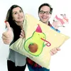 Mr. & Mrs. Panda Kissen 40x40 Avocado Feier - Gelb Pastell Produktbild-Vorschau 5