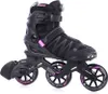 A single inline skate shown from a side-diagonal angle against a white background. Podgląd zdjęcia produktu