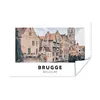 MuchoWow® Poster Belgien - Brügge - Haus 60x40 cm - Produktbild-Vorschau 1