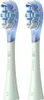 Two green and blue toothbrush heads are shown against a white background. Anteprima dell’immagine prodotto