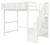 Flieks Etagenbett 90x200cm mit Led, Kinderbett mit Treppe Produktbild-Vorschau 6